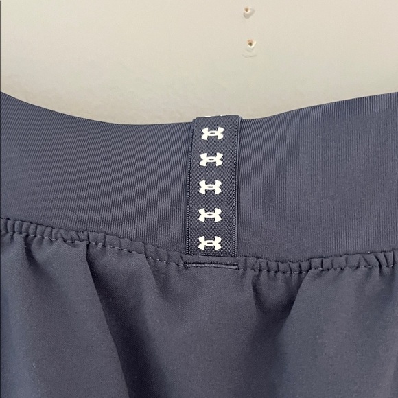 Under Armour Women's Dark Blue Athletic Shorts Size medium - Picture 6 of 8